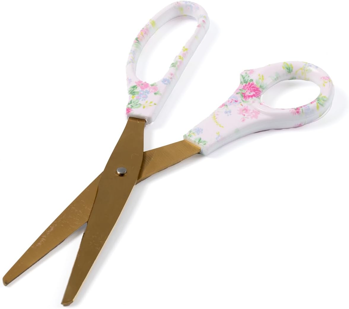 Laura Ashley Elegant Stationery Scissors with Decorative Handles – Aesthetic Desk Accessories for Women – Sharp & Durable Office Scissors in Gift Box