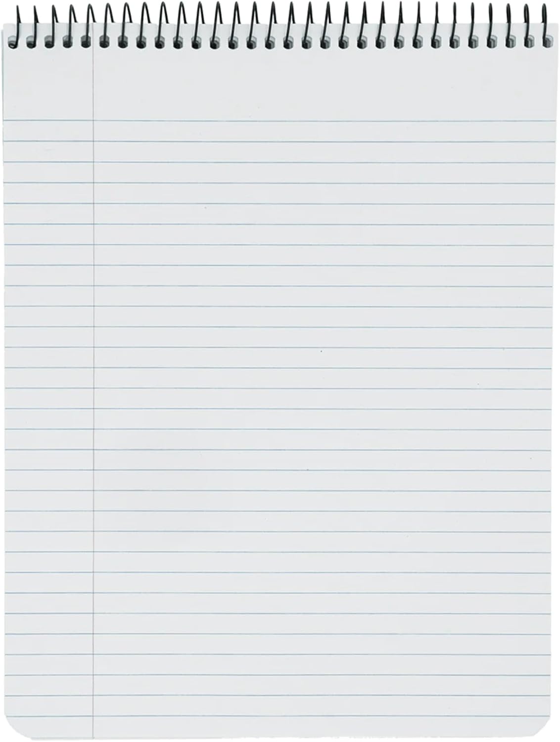 Decomposition Jellyfish Top Bound Spiral Notebook – 7.5 x 9.75 Journal, College Ruled Lined Pages – Left-Handed Friendly Notebooks Ideal for Students, Artists & Office Professionals – Made in USA