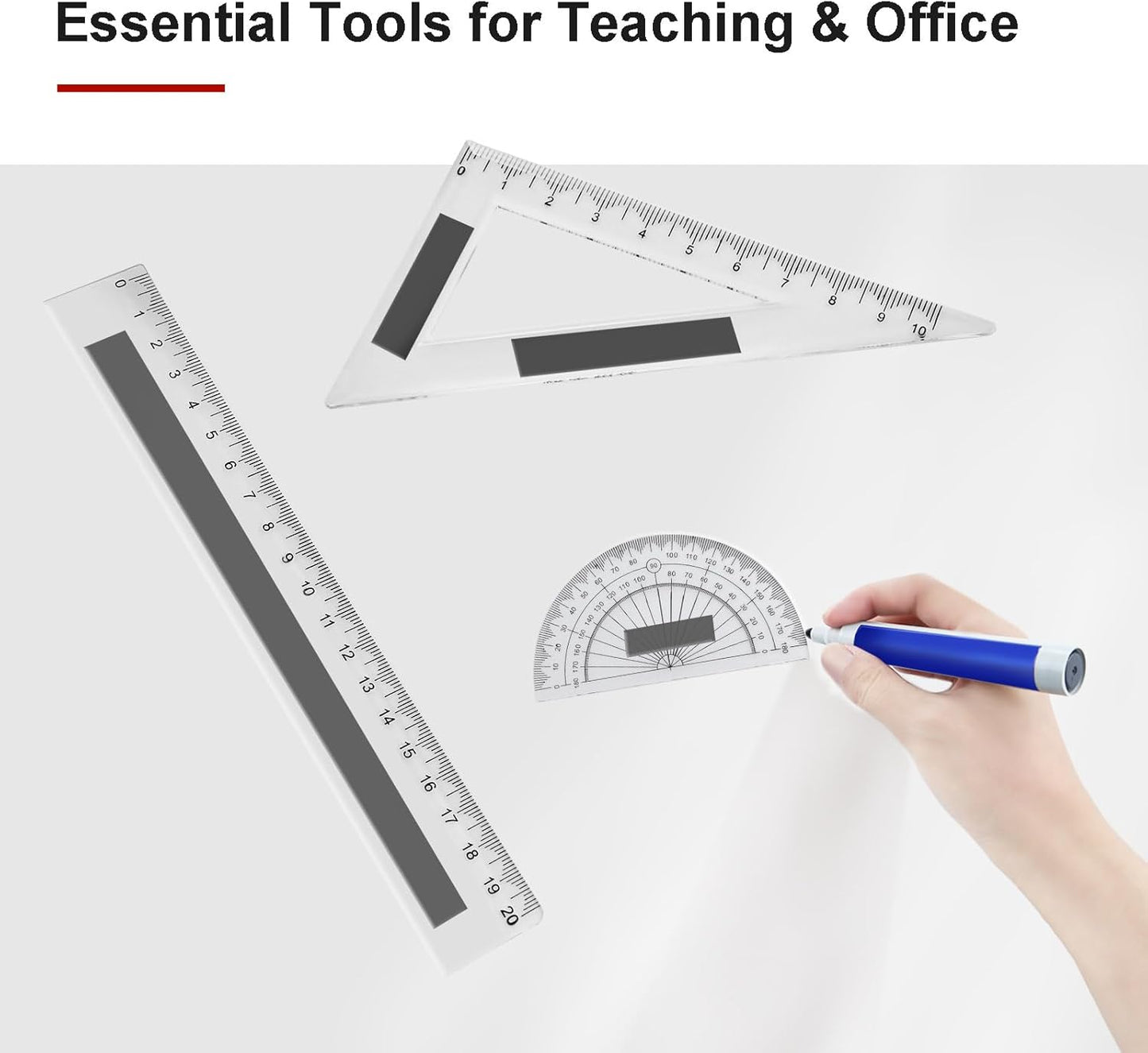 Magnetic Tape - 10 ft x 0.78 inch Magnet Strip Tape Roll with Strong Adhesive Backing Magnetic Strip for Kitchen, Office, School Organization, Whiteboards,Fridge(0.07" Thick)