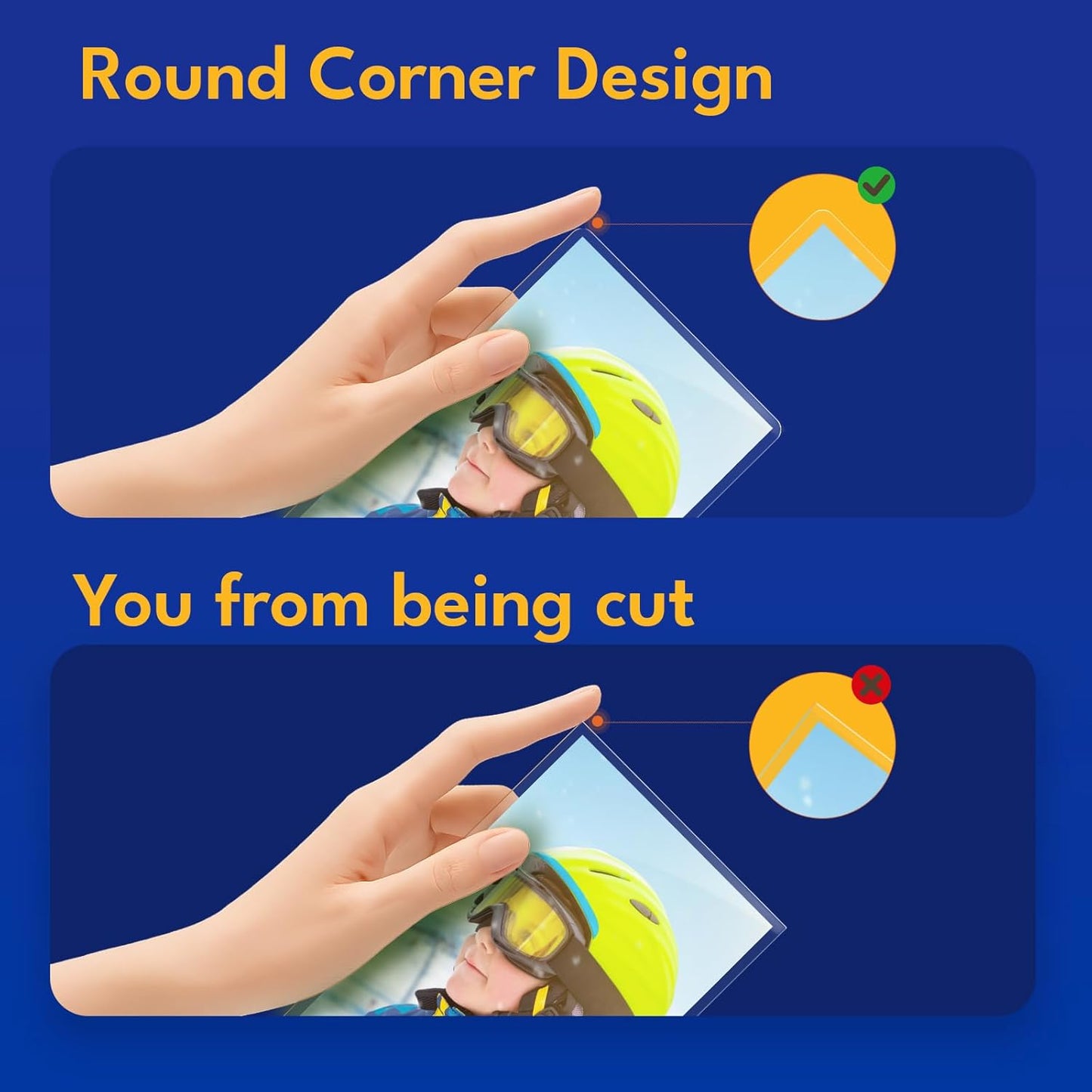 Uinkit 4Mil 100Pack Legal Size Laminating Sheets, 8.5"x14" (9x14.5) Inches Laminate Pouches, Bubble-Free Protector for Documents Photo, Use in Office School Supplies with Thermal Laminator Machine