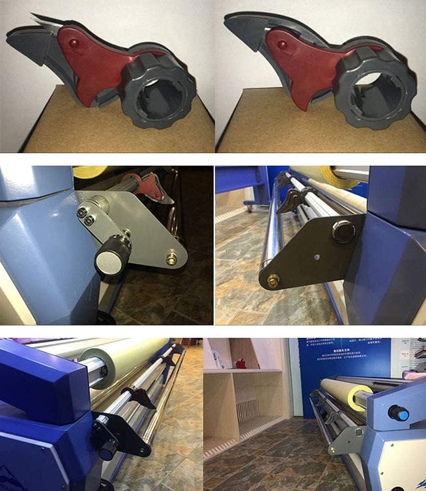 US Stock Wide Format Laminator 55in /63in Full-auto Wide Format Cold Laminator Machine Roll to Roll Large Format Laminating Machine with Trimmer (63 Inch, with Trimmer)