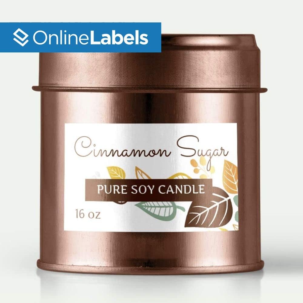 4 x 2.5 Rectangle Labels - Permanent, White Matte - Address, Shipping, Mailing, Gift Labels - Pack of 2,000 Labels, 250 Sheets - Inkjet/Laser Printers - Online Labels