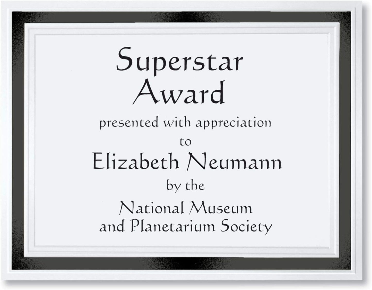 PaperDirect Pristine Specialty Certificates, 50 Sheets of 38lb White Paper, 8½" x 11", Black Bold Foil Border, Perfect for Awards, Students, Employees, Volunteers, Course Completion, Diplomas
