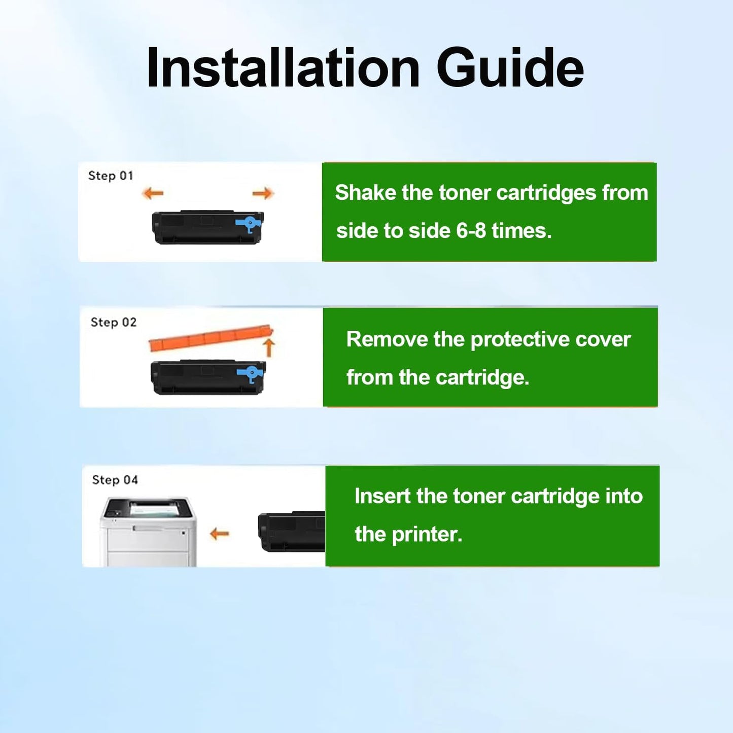 55B1H00 High Yield Toner Cartridge Use for MS331 MS331dn MS431 MS431dn MS431dw MX331 MX331adn MX431 MX431adn MX431adw Printers (15,000 Pages)