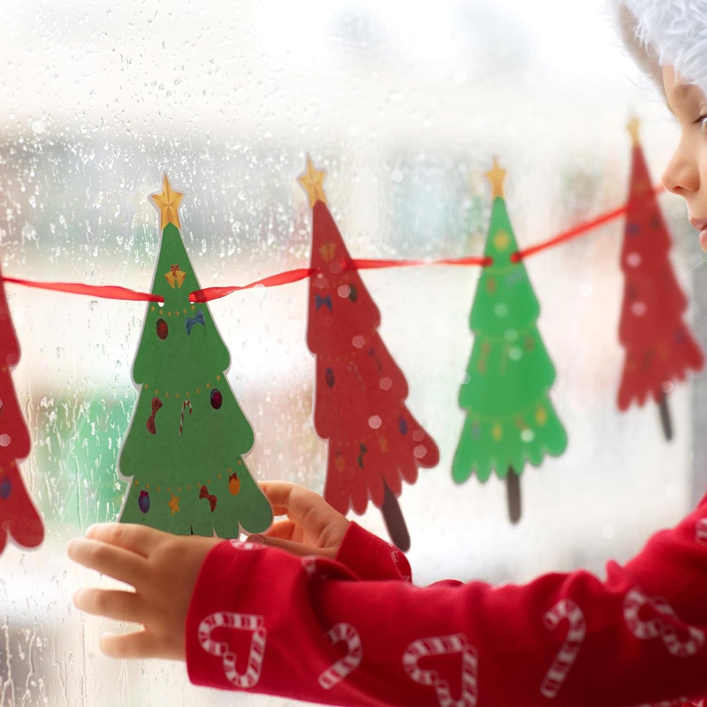 100 Sheets Green Cardstock 8.5 x 11, Goefun 80lb Green Card Stock Thick Printer Paper for Christmas Cards Making, Invitations and Craft