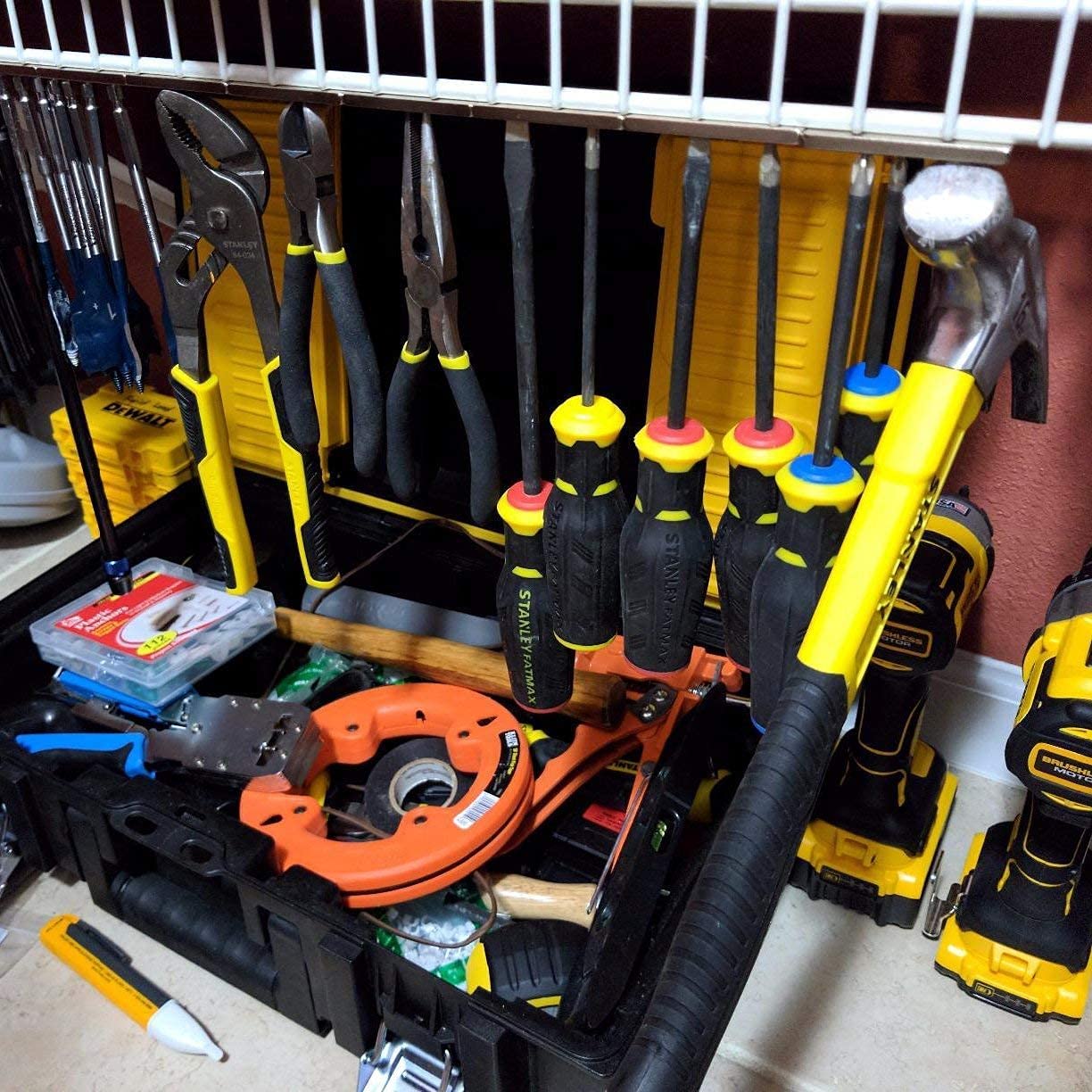 LOVIMAG 20 Pack Strong Neodymium Bar Magnets, Rare Earth Metal Neodymium Magnet for Fridge, Scientific, Shower Door, Office Etc-60 x 10 x 3 mm