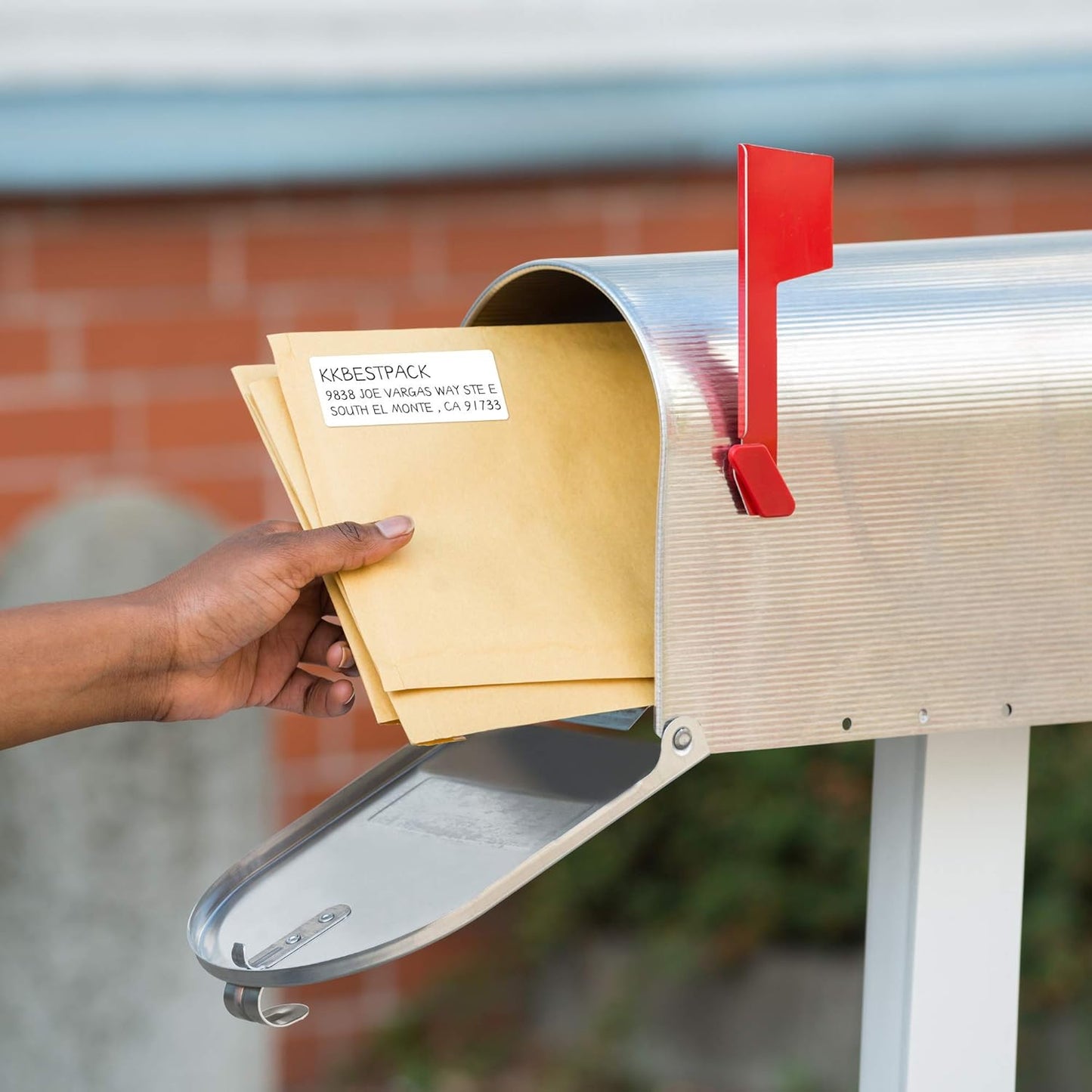 KKBESTPACK Label Sticker, Address Labels – 30 Up Shipping Labels 1” x 2-5/8” Self-Adhesive Barcode FNSKU Stickers for Inkjet and Laser Printer (100 Sheets / 3000 Labels) (KK30)