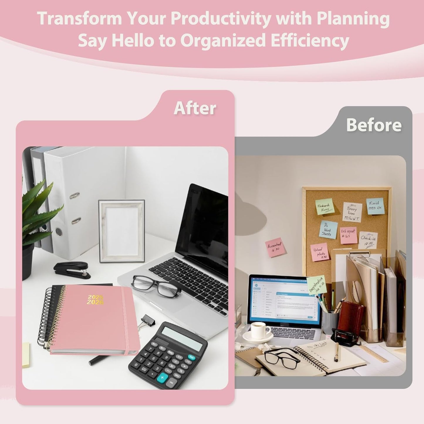 Planner 2025-2026, Weekly and Monthly Calendar Academic Planner (July 2025 - June 2026), Hardcover Teacher School Student Agenda with Tabs, Ideal for School Office Supplies, A5 (6.3" x 8.5")