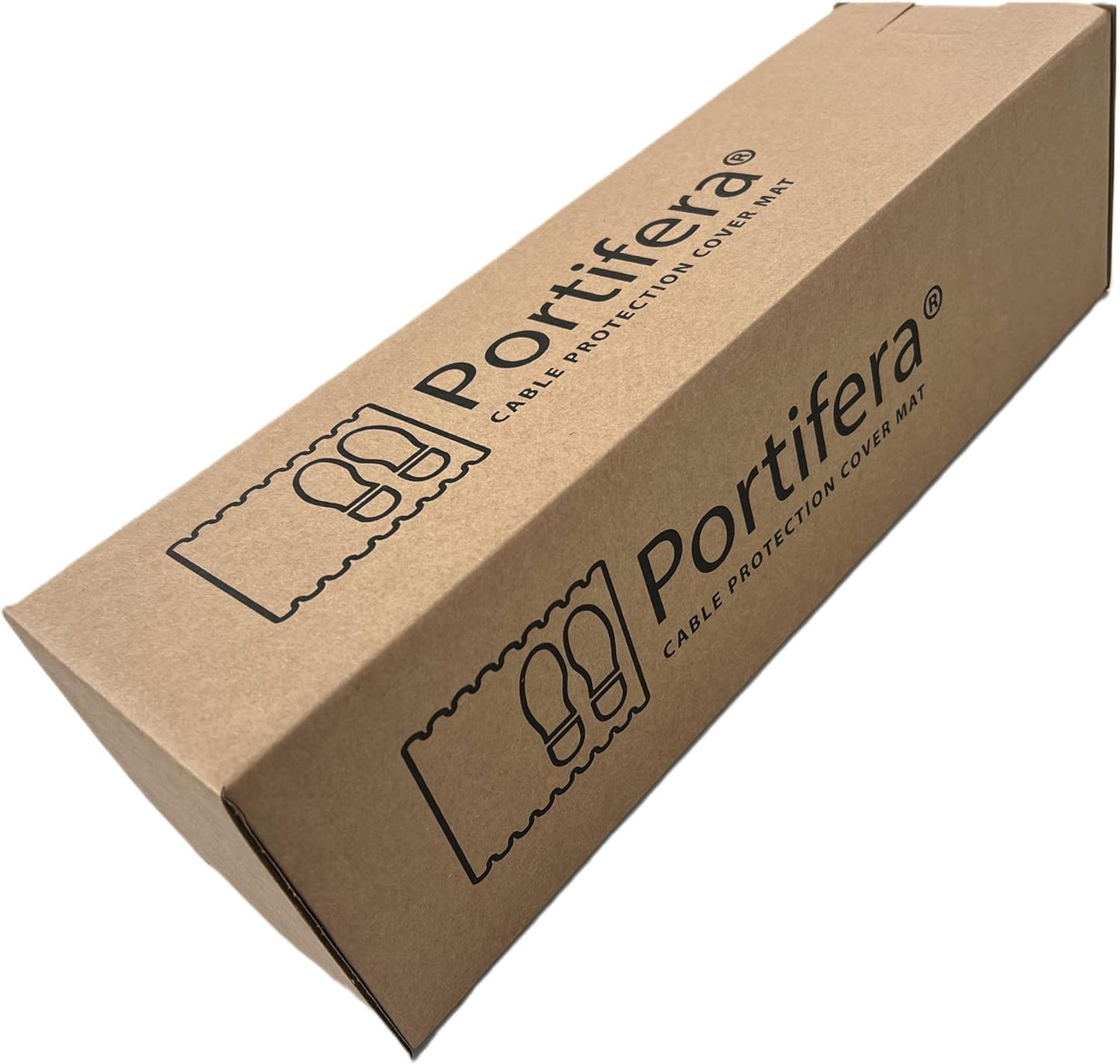 Morland Protect - 47¼in x 15⅝in - Carpet and Rubber Cord Cover Mat - Overfloor Protector for Cables Cords or Wires - Protect from Trips and Falls, Quick, Easy, Simple, Repositionable