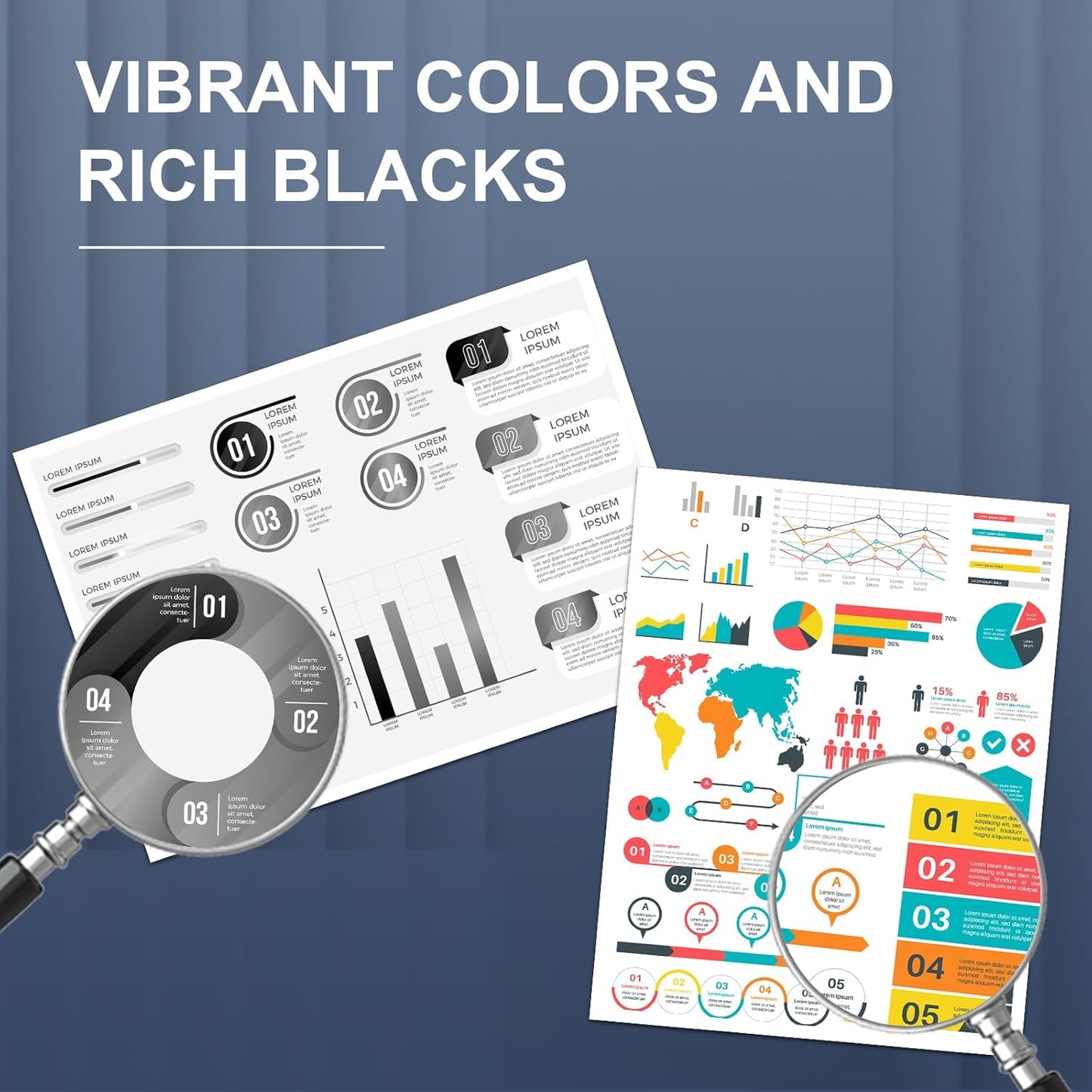 305A Toner Replacement for HP 305A Toner Cartridge 4-piece Combo Pack Compatible for HP Laserjet Pro 400 Toner Cartridges Color M451dn M451nw M451dw M475dn M475dw M351A Laserje Pro 300 MFP M375nw 305X