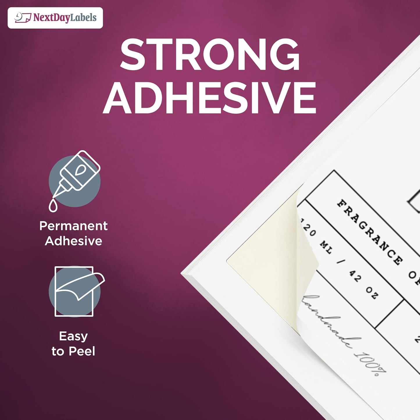 NextDayLabels – 4” x 5” Rectangular Sticker Labels for Printer - White Laser/Inkjet Printer Labels Return Address Labels Shipping Label Stickers (250 Sheets, 4 Per Sheet, 1000 Labels)