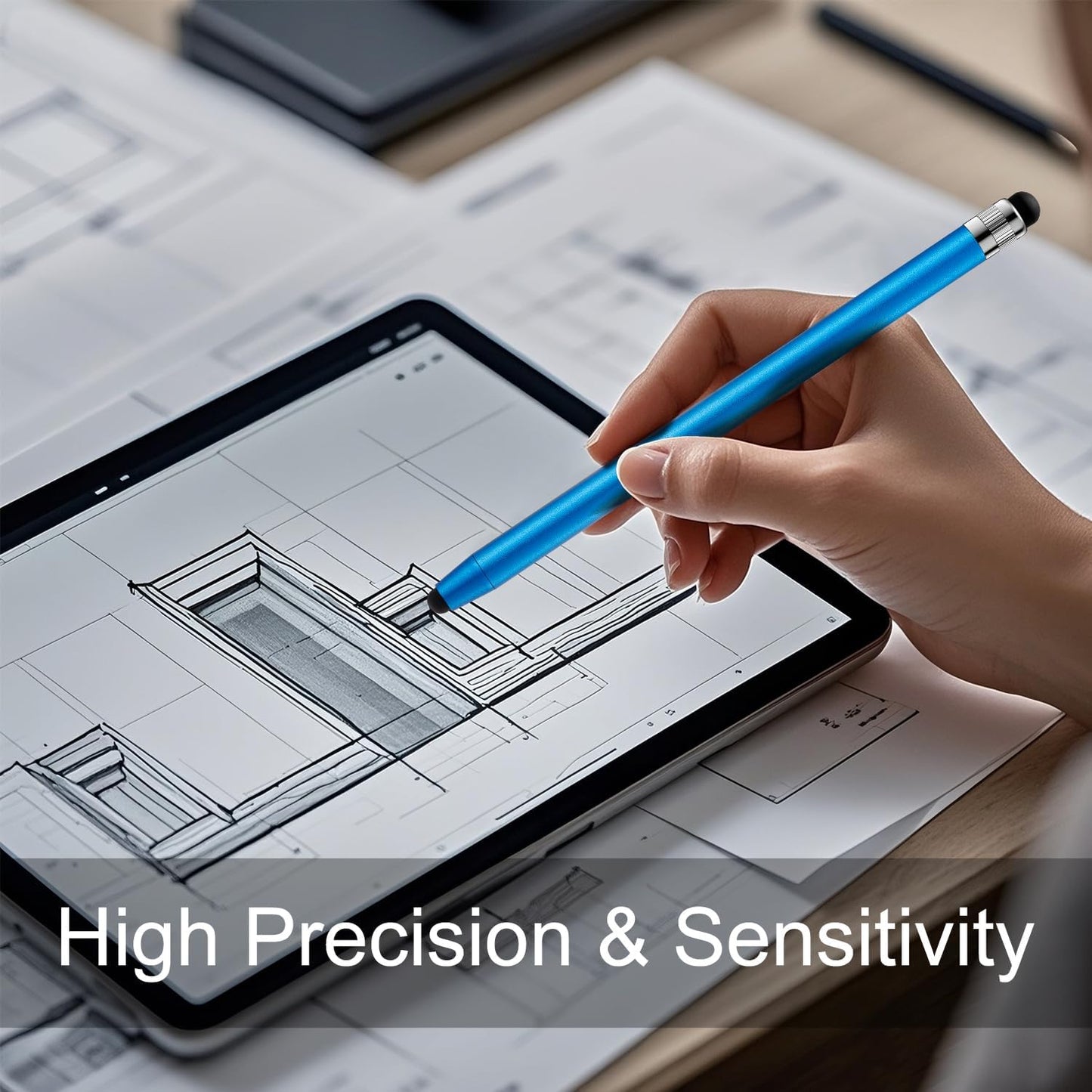 ChaoQ Stylus Pen for Touchscreen, 6pcs High Sensitivity and Precision Stylus Pen for iPad iPhone Android and All Touch Screens