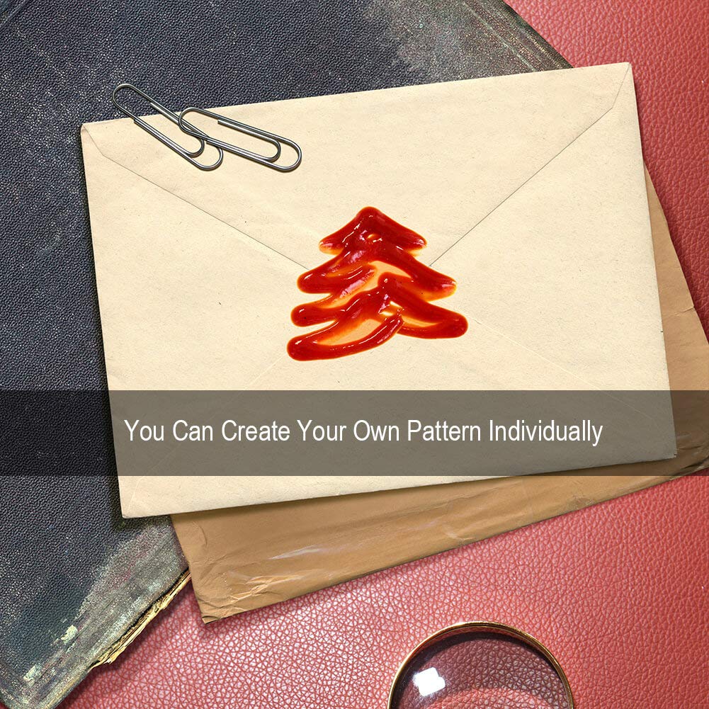 Anezus 26Pcs Antique Sealing Wax Sticks with Wicks for Postage Letter Retro Vintage Wax Seal Stamp, Assorted Colors