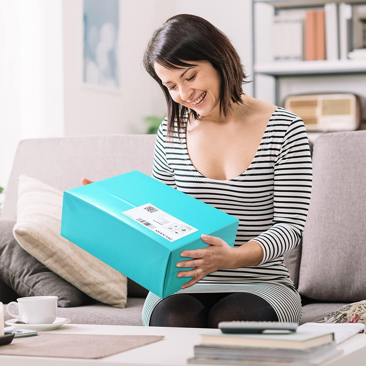 UCGOU Poly Mailers 24x24 Inch Teal 100 Pack Extra Large Shipping Bags Strong Thick Mailing Envelopes Self Seal Adhesive Waterproof and Tear Proof Boutique Postal for Clothing Quilt and More