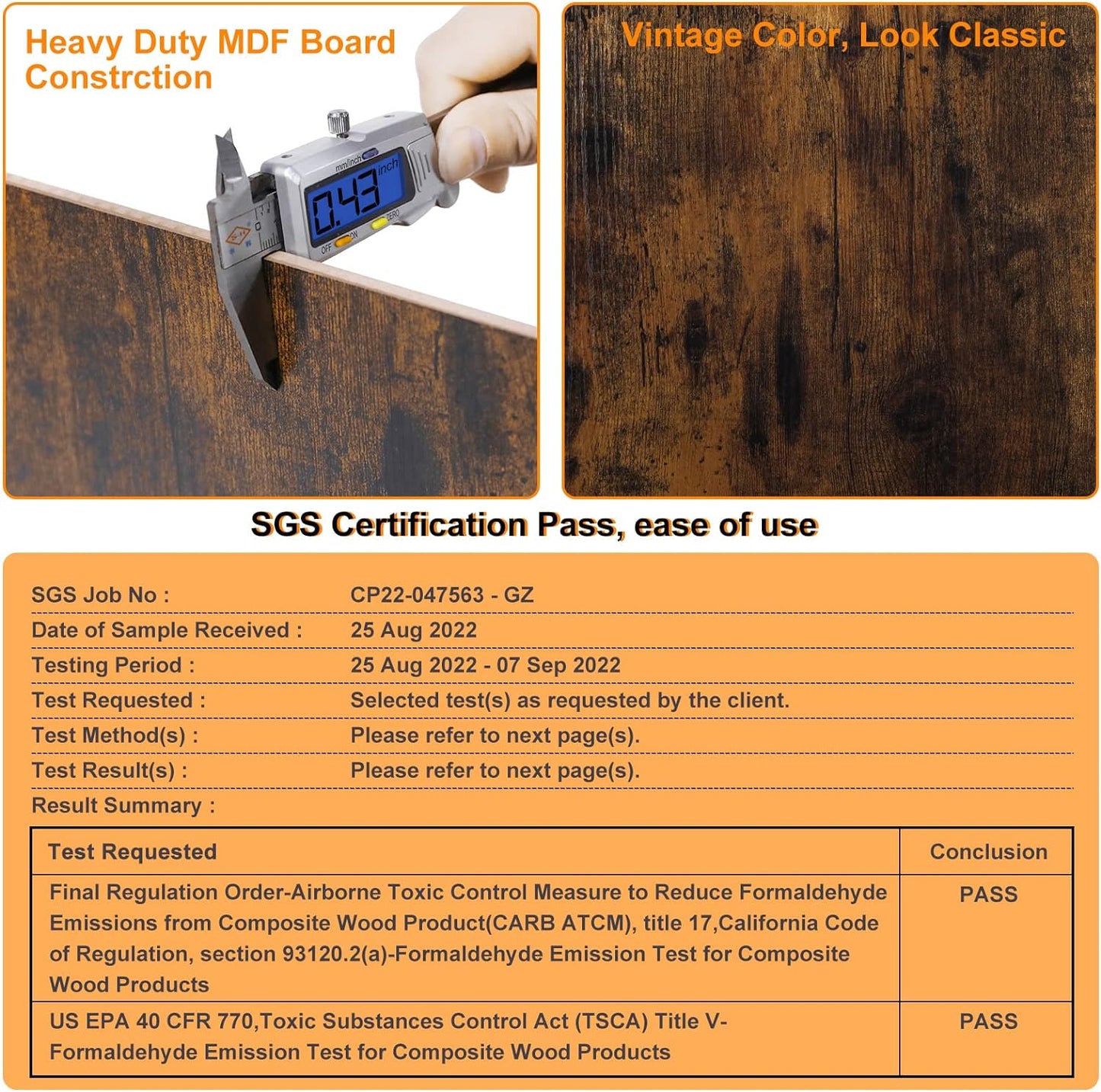 TQVAI Wood Adjustable Literature Organizer Desktop File Sorter Mail Center Paper Storage Cabinet Home & Office Mailbox School Classroom Keepers, 12 Slots Compartments, Archaize