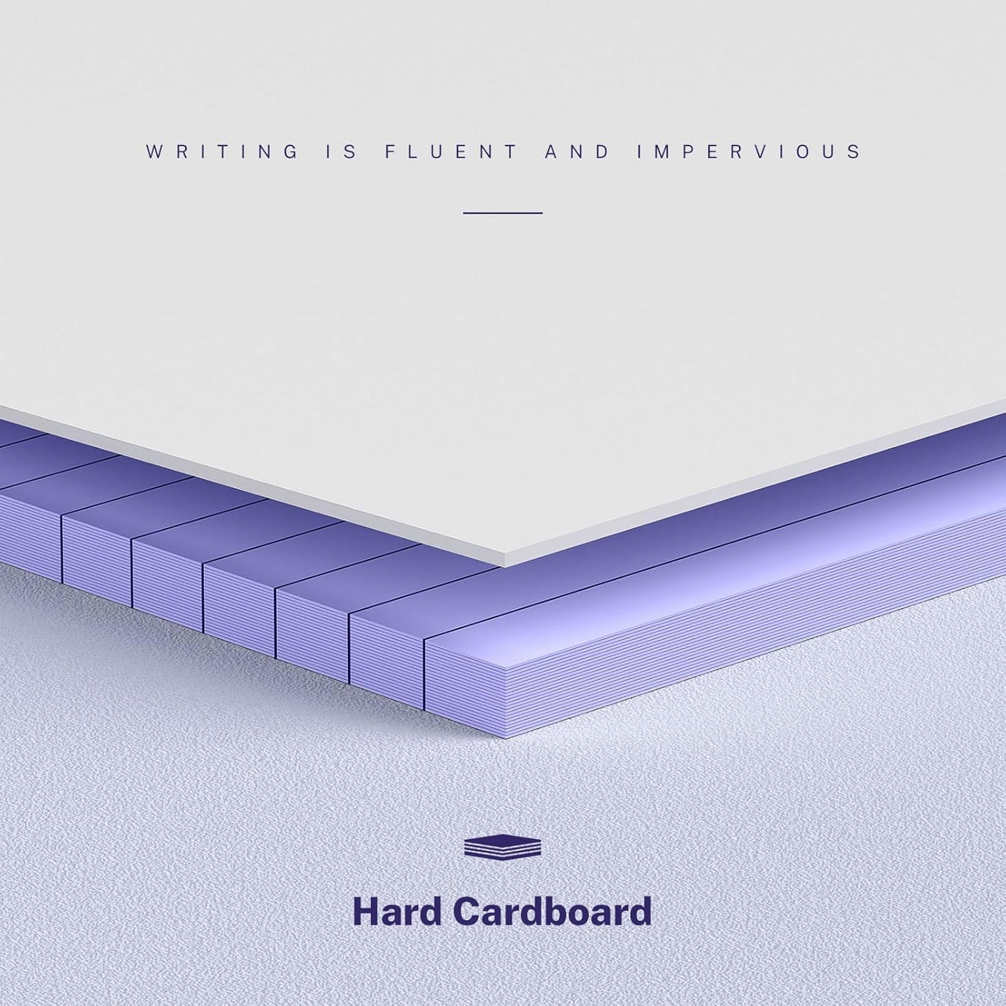 3 Pack Wide Legal Pads 11" x 9.5" (Landscape Format) Purple College Ruled Note Pad Narrow Ruled 30 Sheets per Notepad Perforated Writing Paper with Thick Backboard Horizontal Pads of Paper