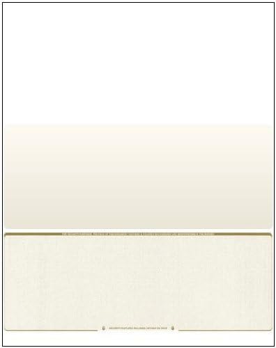 Compuchecks 2500 Blank Checks on Bottom Stock Paper - Compatible with QuickBooks and VersaCheck (Gold Diamond) Print Easy - Secure Computer Laser Checks for Business, Payroll, or Personal Use