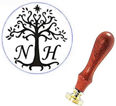 YGHM Vintage Custom Seal Wax Stamp - Personalized Logo/Image Design, Perfect for Wedding Invitations, Envelopes & Hand Crafts