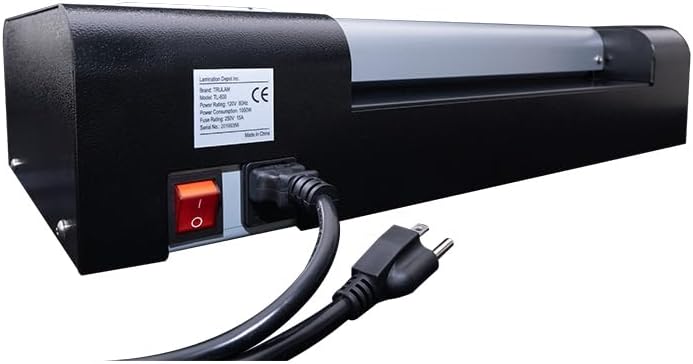 TruLam 13" Pouch Laminator with Variable Temperature and Speed | Compatible with 3 Mil - 14 Mil Thermal and Cold Pouches | Laminates Documents & Photos | Medium to High Volume Use | 1-Year Warranty