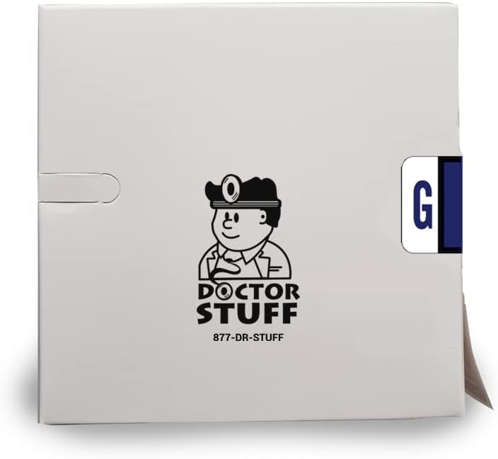 Doctor Stuff - File Folder Labels, Alphabet Letter G, Compatible with Smead BCCR/BCCS - TPAM Series, Purple, 1" x 1-1/4", 500/Roll