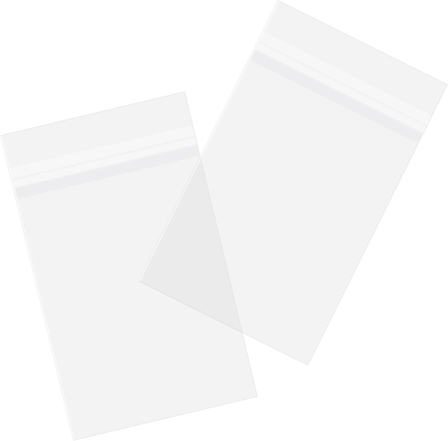 AUEAR, 12"x18" (100 Pack) Clear Plastic Sleeves - Acid Free 1.6Mil Crystal Resealable Bags -Fit for Prints, Photos, Documents, Clothing, T-Shirt