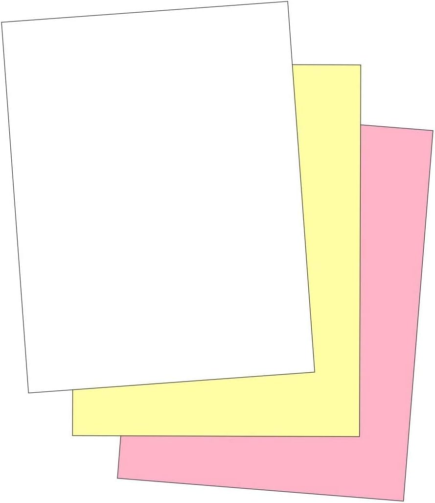 NextDayLabels - Superior Carbon-less NCR, Pre Collated Paper, 500 Sheets Per Pack (8-1/2" x 11" 3 Part Reverse, #5900)