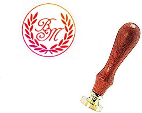 YGHM Vintage Custom Seal Wax Stamp - Personalized Logo/Image Design, Perfect for Wedding Invitations, Envelopes & Hand Crafts