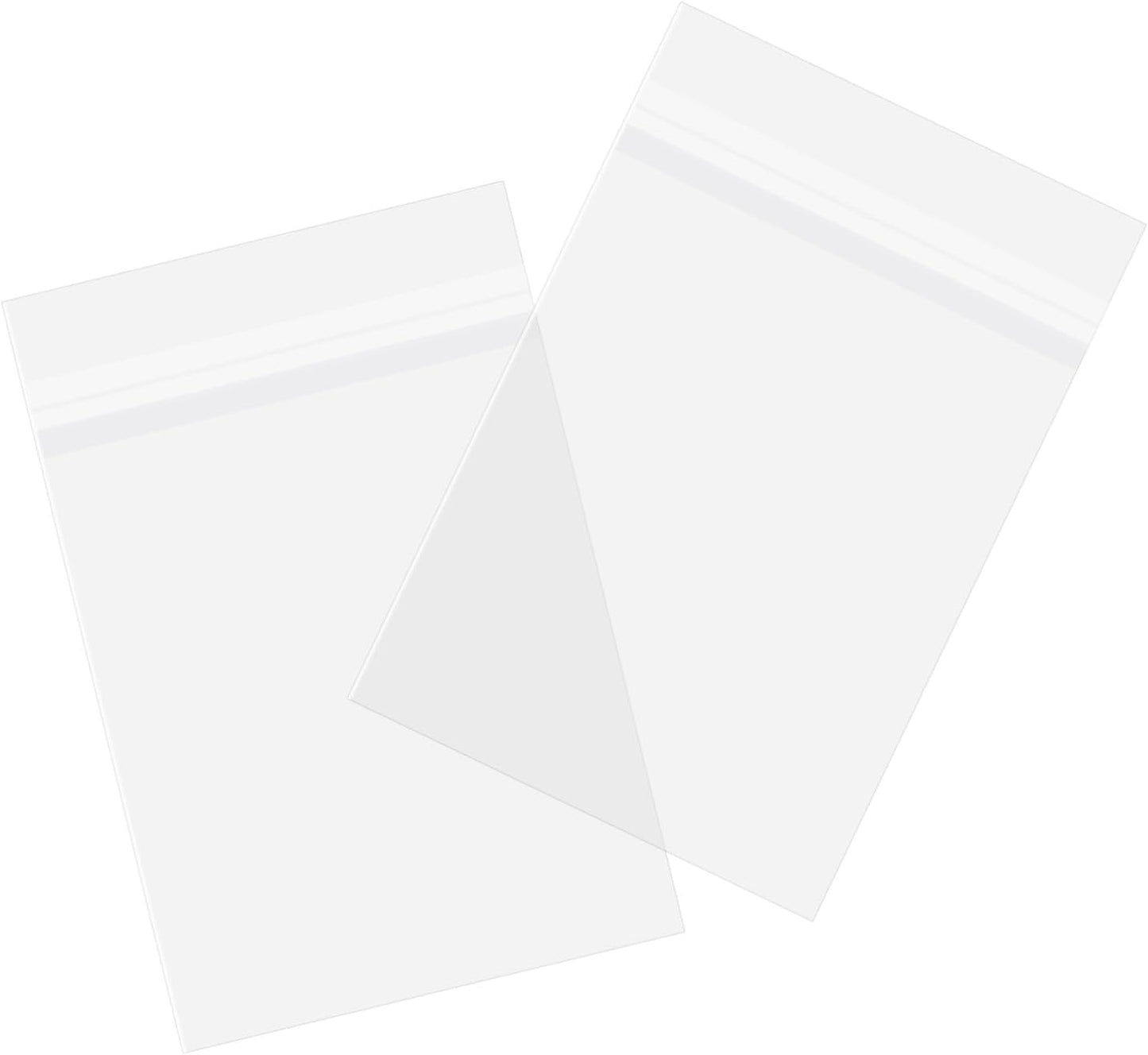 AUEAR, 9"x12" (100 Pack) Clear Plastic Sleeves - Acid Free 1.6Mil Crystal Resealable Bags -Fit for 9X12 Art Prints & Photos, A4, Letter Sized Documents