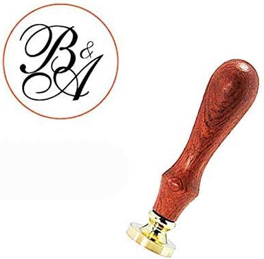 YGHM Vintage Custom Seal Wax Stamp - Personalized Logo/Image Design, Perfect for Wedding Invitations, Envelopes & Hand Crafts