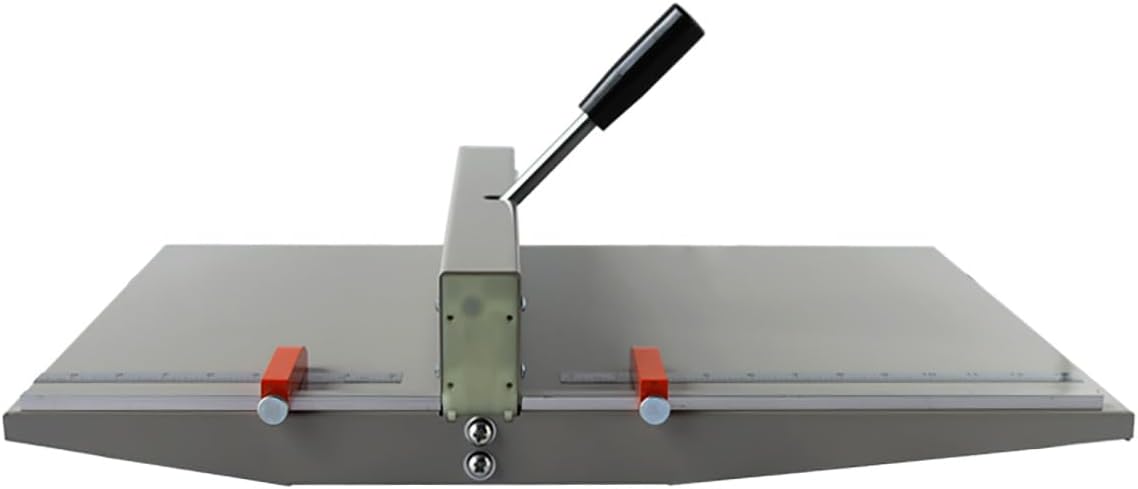 18In Scoring Paper Creasing Machine 460mm Paper Folding Creaser Manual Creasing Machine with 2 Magnetic Block for A3 Paper Card, Copy Paper, Files, Photos