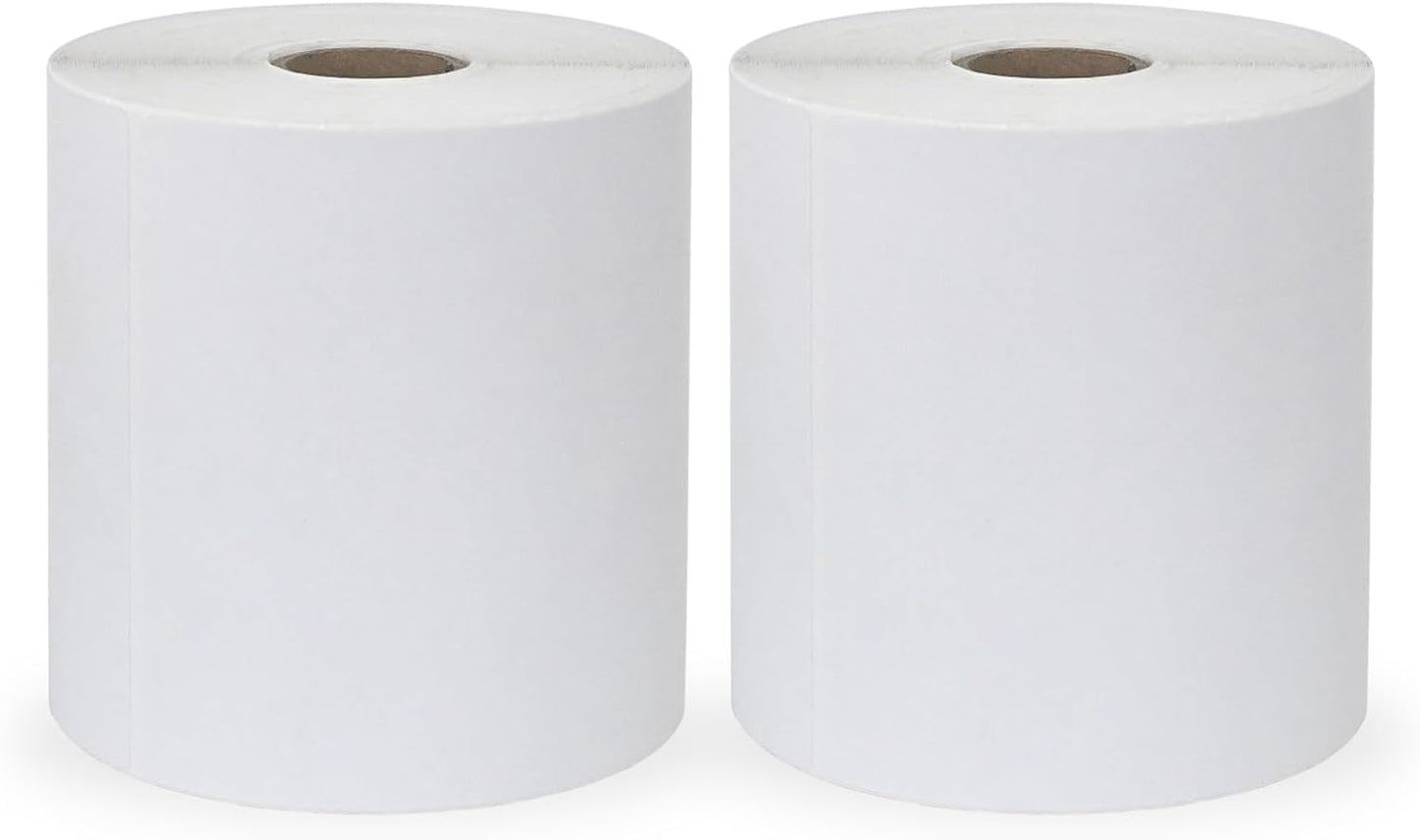 DGBDPACK 4"x6" Direct Thermal Shipping Labels 600 Lables/2 Roll (300 Pcs per Roll) Compatible with Zebra Rollo Beeprt Printer Permanent Adhesive