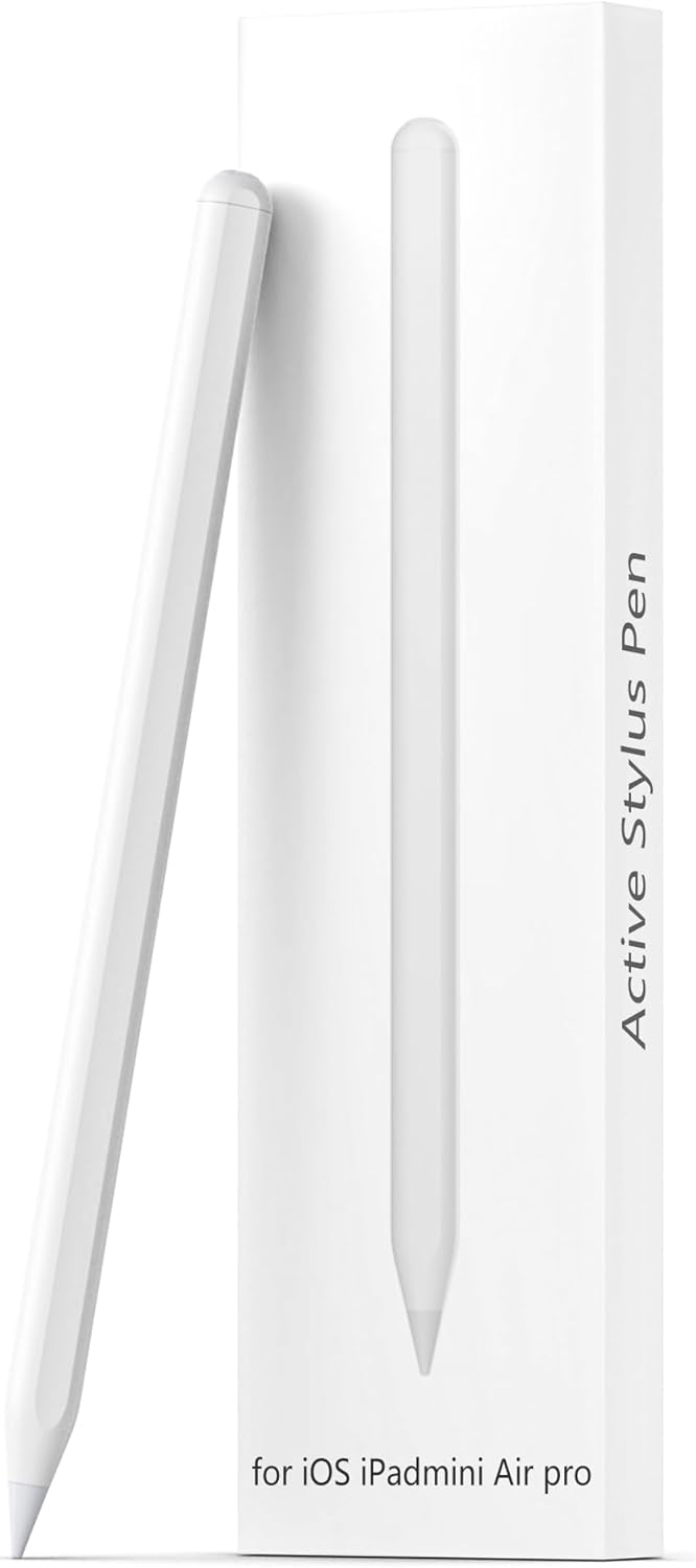 Stylus Pen for ipad with Magnetic Charging, Apple Pen for iPad 6th to 10th Generation Stylus, Compatible with 2018-2025 Apple Pro, mini 5/6