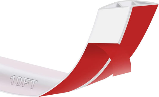 10Ft Floor Cord Cover Transparent Silicone Cable Protector Easy to Install Wire Organizer and Hider for Home, Office, Garage (Transparent-3m)