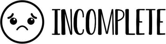 Custom Self-Inking Custom Stamps | 49 Designs | Fun Phrases | Grading Made Easy | Classroom, Library Book and Teacher Stamps (Incomplete, Xtra Large)