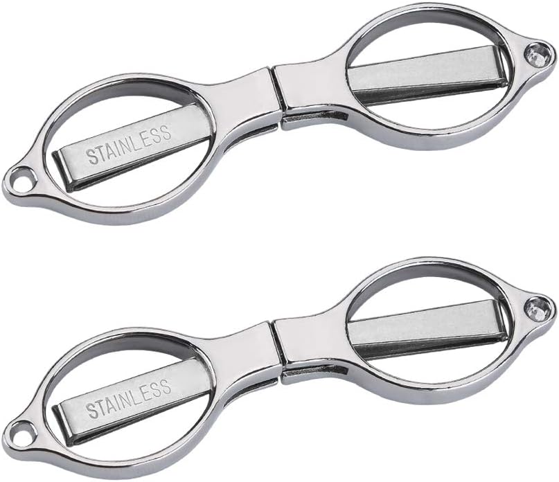 firiKer Home Office Travel Folding Scissors, Stainless Steel Telescopic Cutter, Christmas Stocking Stuffers for Men & Women, Christmas Gifts Stocking Stuffer Ideas, Trip Scissors for Xmas gift