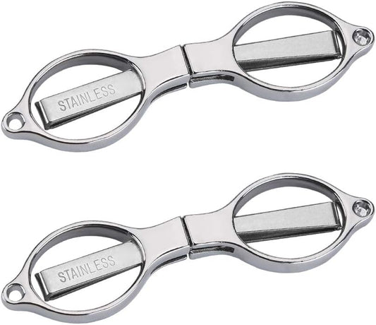 firiKer Home Office Travel Folding Scissors, Stainless Steel Telescopic Cutter, Christmas Stocking Stuffers for Men & Women, Christmas Gifts Stocking Stuffer Ideas, Trip Scissors for Xmas gift