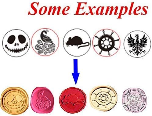 250 Designs Custom Name Date Text Monogram Logo Wax Seal Stamp Red Brass Metal Handle Set Wedding Invitations Christmas Card Gift Packing Present Package Seal Wax Sealing Stamp Kit