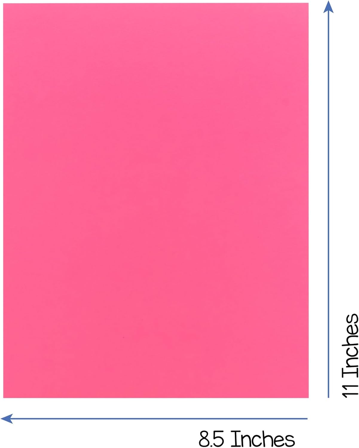 Hygloss Products Bright Colored Cardstock - 144 Sheets - 8.5x11 Card Stock Paper- 10-12 Bright Colors