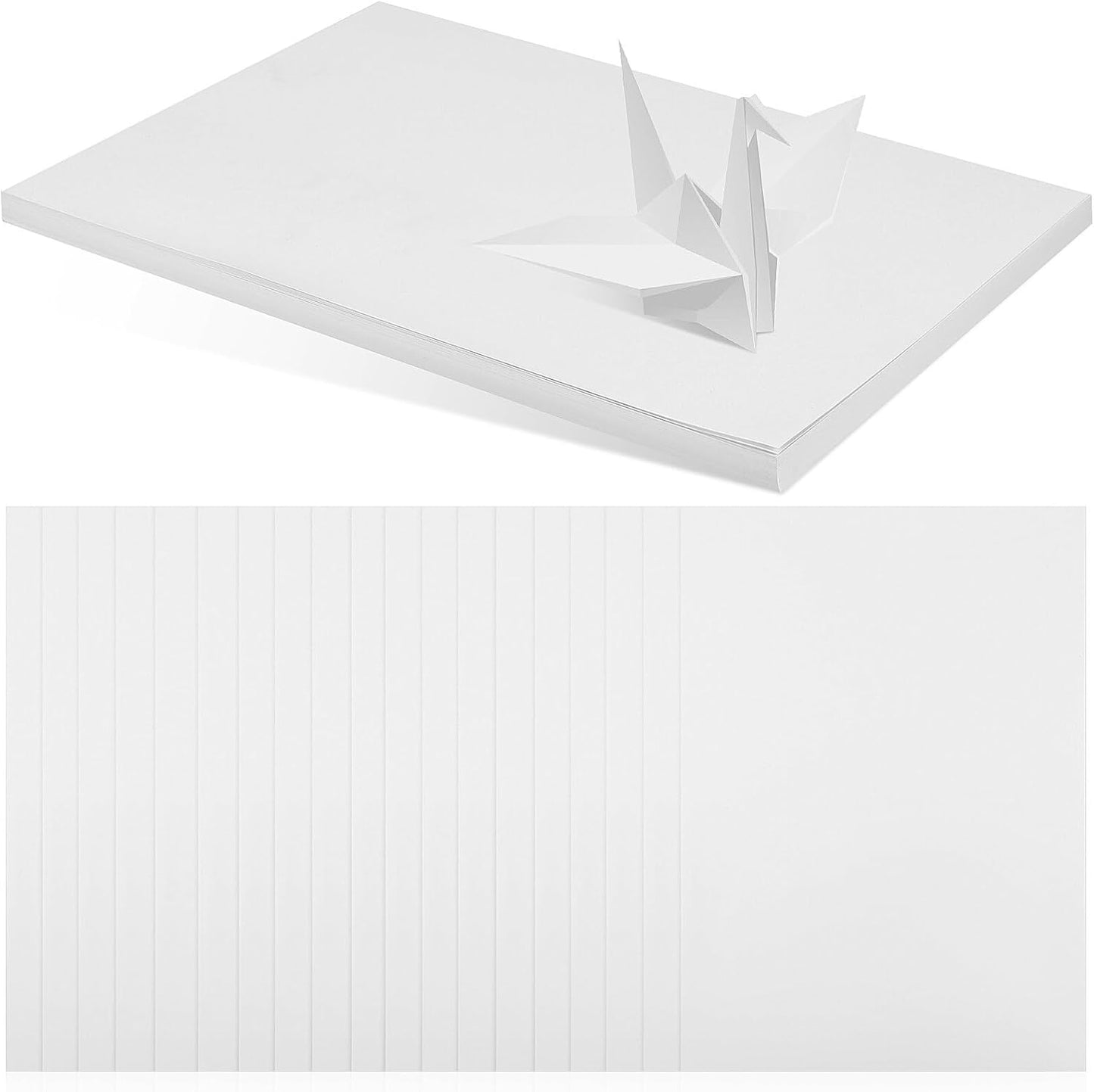 50 Sheets White Cardstock Paper 8.5 X 11 Inch, 180g a4 Printer Paper for Diy Crafts, Scrapbooking, Invitations, Decorations