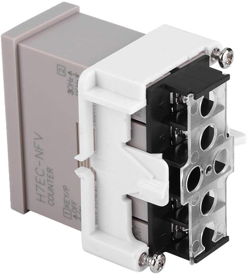 H7EC NFV Electronic Counter AC 110-220V Digital Electrical Counter Totalizer with 8 Digit LCD Display