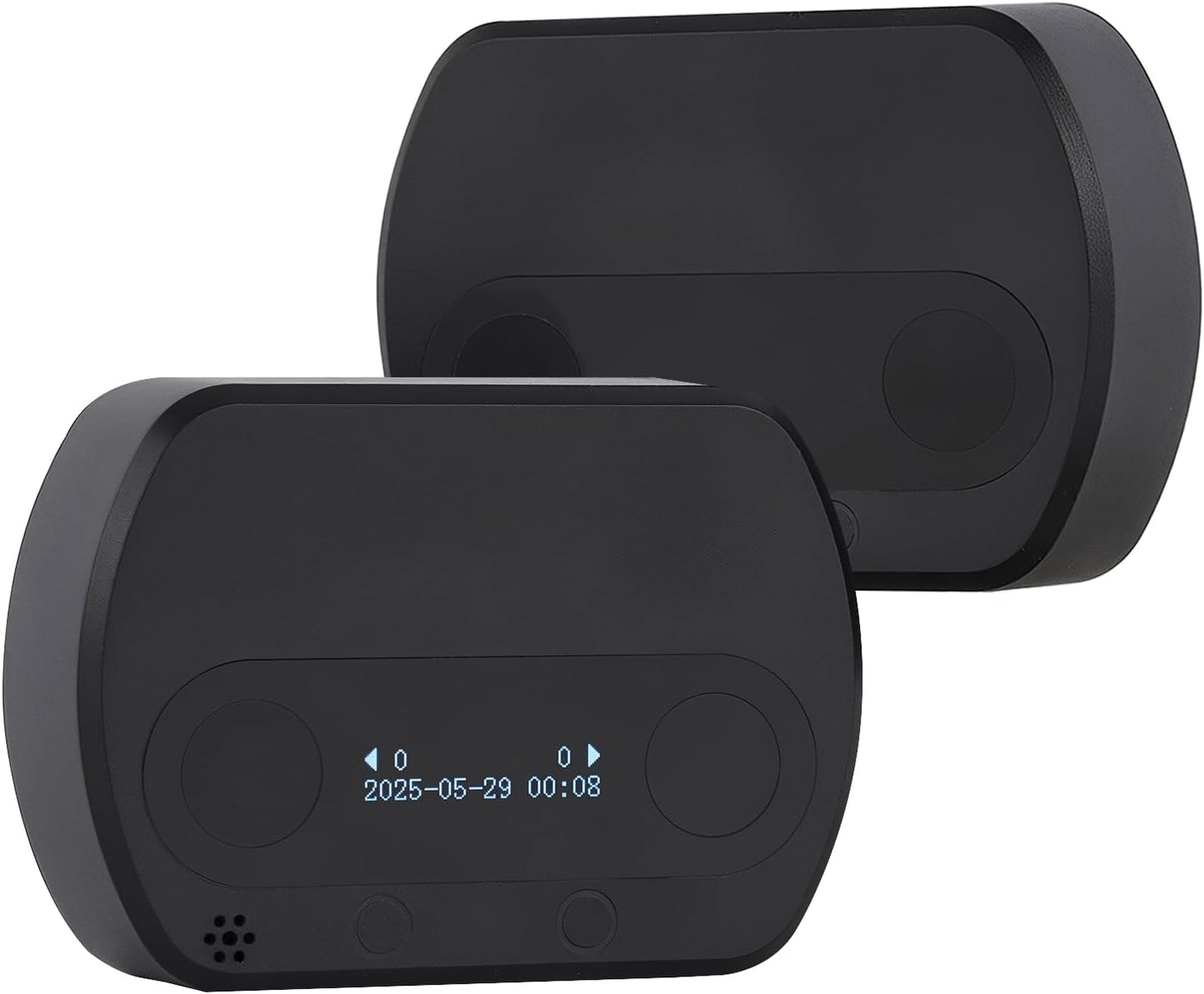 JIAWANSHUN People Counter,Bi-Directional Visitor Counter with 40ft Coverage & 30-Day Battery Life,Dual Power Supply, 100-Day Data Storage, Wire-Free Installation for Malls, Museums, Libraries