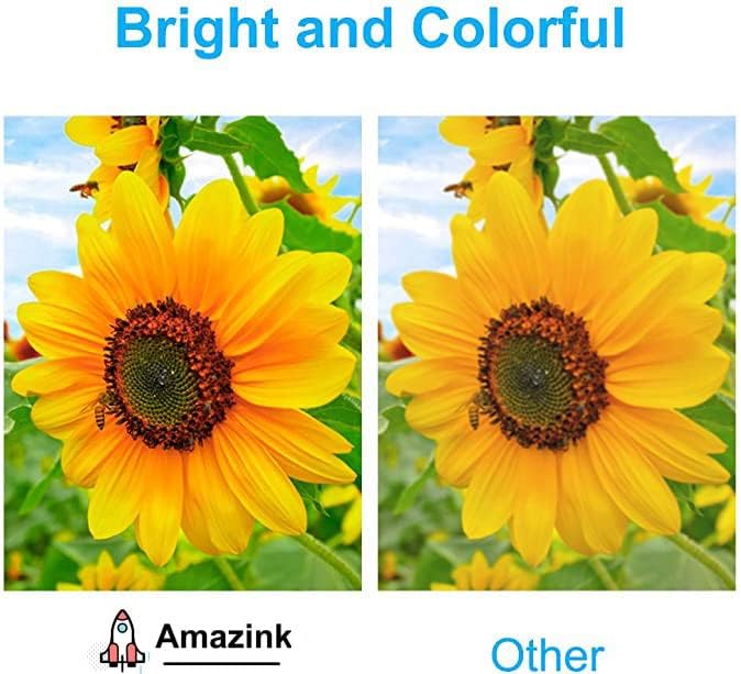 AMAZINK 2xBlack Compatible Ink Cartridges for 962XL. Includes 2 Black Ink. Works with OfficeJet Pro 9010, 9012, 9015e, 9020, 9025e Printers.