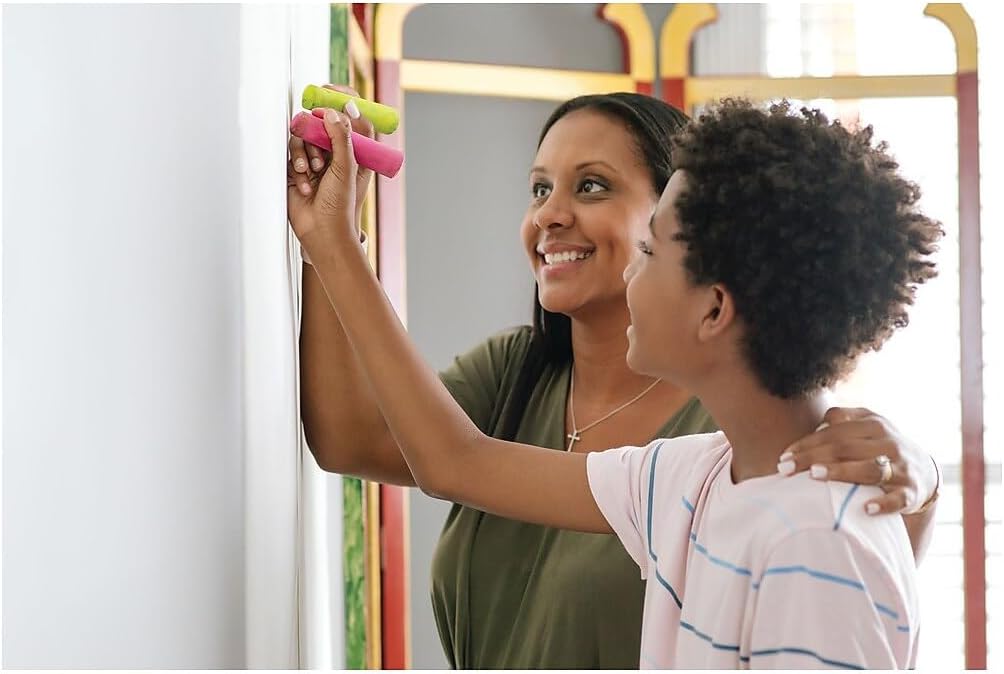 PRANG Freart Colored Paper Chalk, Large, Round Tapered Sticks, 1 x 4 Inches, 12 Sticks per Box, 12 Assorted Colors (15360)