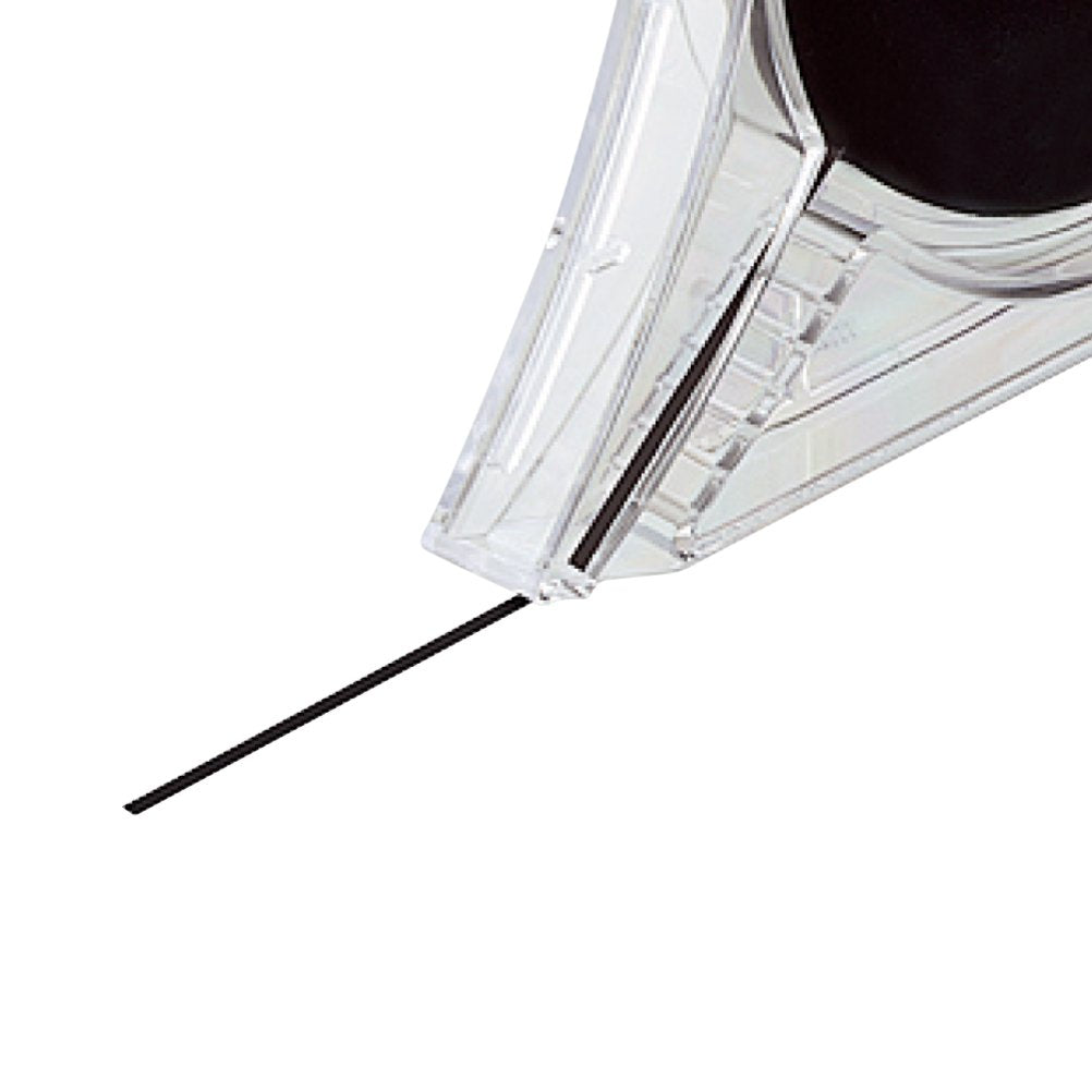 KOKUYO Whiteboard Tape, Width 1/24 Inch (1mm) Graphic Tape with Dispenser, Length 52 Ft (16m) Thin Pinstripe Line Tape Black Dry Erase White Board Accessories for Grid Bar Chart, Japan Import (T-501)