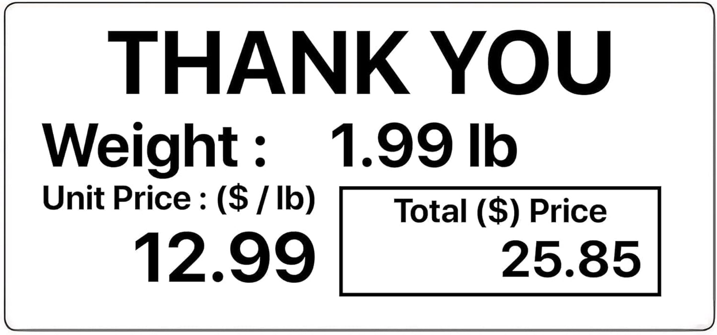 VisionTechShop DLP-50 Label Printer for CAS S2000JR/EC/ED/PB Series, 1 Case of Labels LST-8060