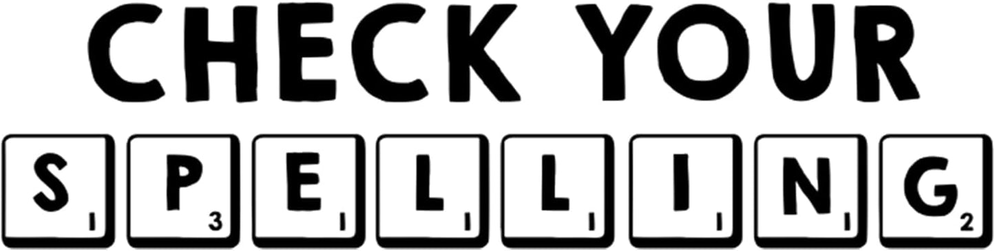 Custom Self-Inking Stamps | 49 Designs | Fun Phrases | Make Grading Easy | Classroom, Library and Book Stamps (Check Spelling, Extra Large)