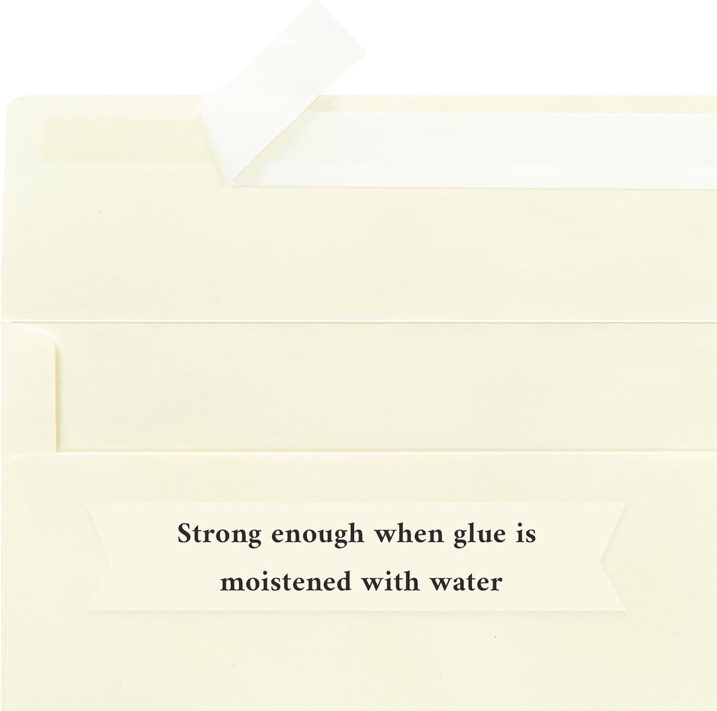 100 Pack #10 Business Envelopes, Ivory Standard Envelopes Self Seal, Letter Size Business Mailing Envelopes for Checks Letters Invoices Statements Birthday Graduation Wedding, 4 1/8 x 9 1/2 Inch