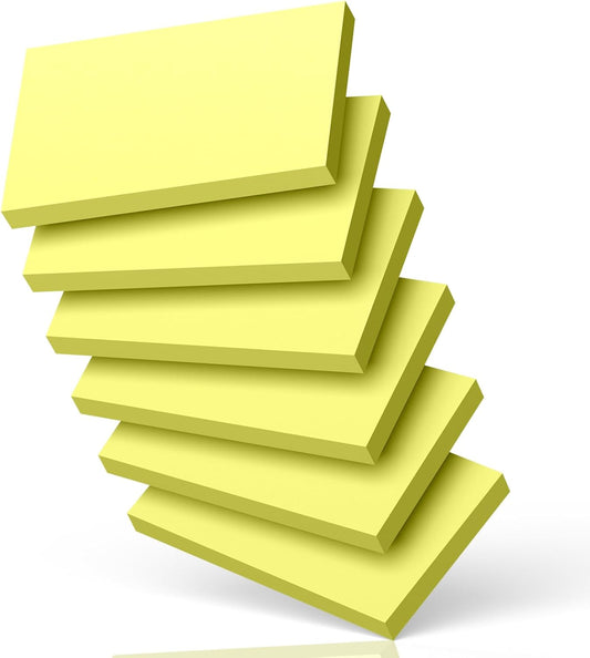 300 Count Blank Index Cards 3x5 Inch Yellow Flash Cards Colored Cardstock, Unruled Note Cards Study Card Portable Learning Flashcards Ideal for Note Taking, Art Sketching, Office & School Supplies