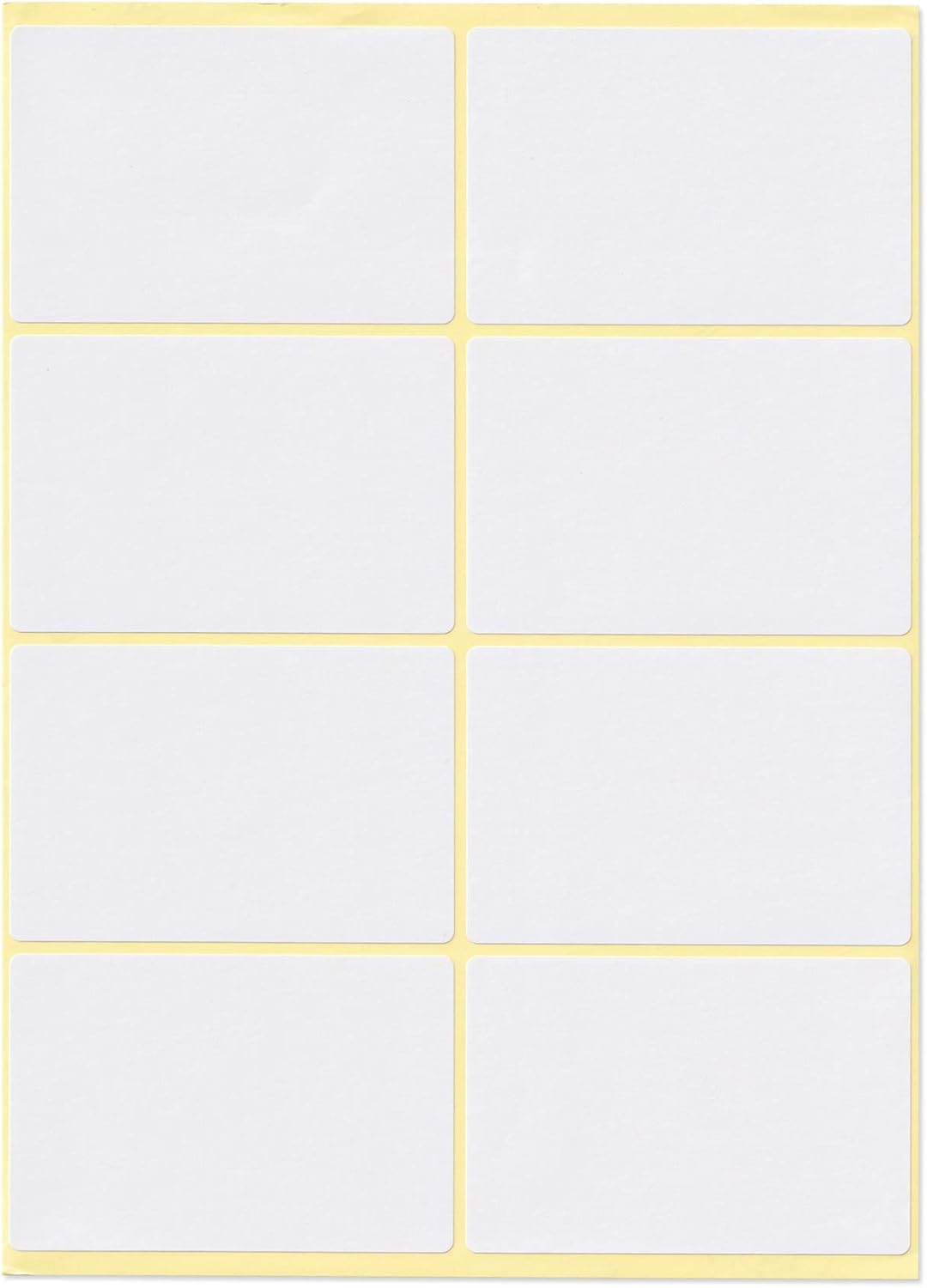 dealzEpic - Self-Adhesive Writable Blank Paper Label Stickers - 50x75mm