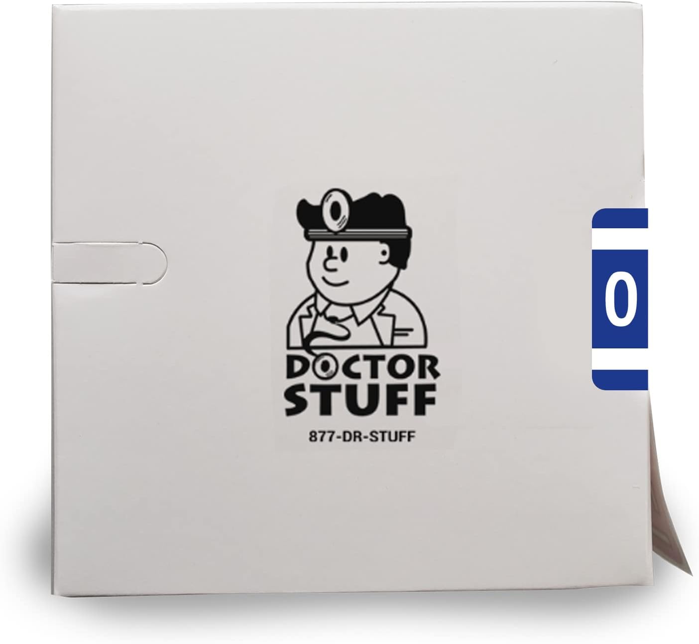 Doctor Stuff - File Folder Labels, Alphabet Letter O, Compatible with Smead Alpha Z Acc/ACCS - SMSM Series Alpha Stickers Dark Blue, 1-5/8" x 1”, 250/Roll